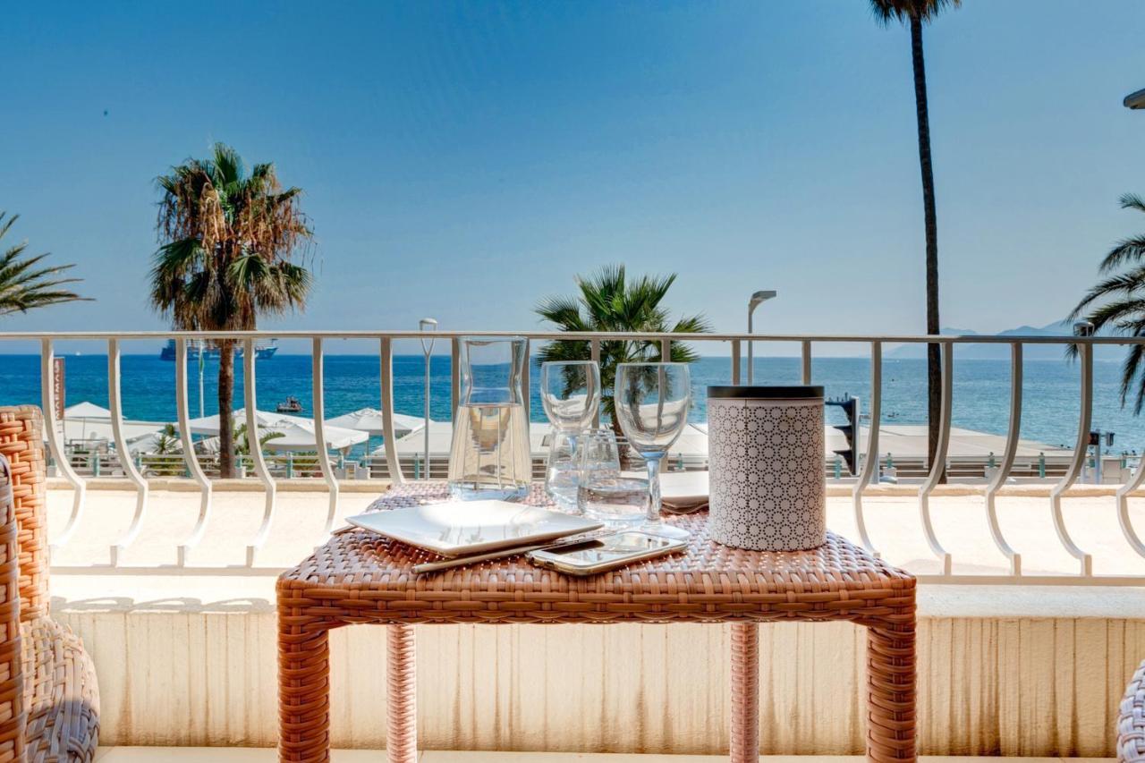 Immogroom - 3 Sea View Panoramic Terrace - 1 Min Beach - Congressbeach カンヌ エクステリア 写真